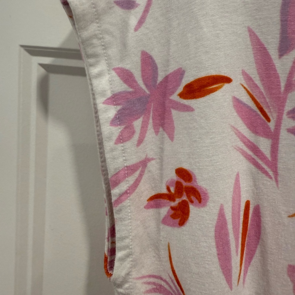 Anthropologie 9-h15 STCL Floral Print Women's Top large - Picture 7 of 10